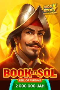 book del sol slot logo