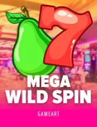 mega wild spin slot logo